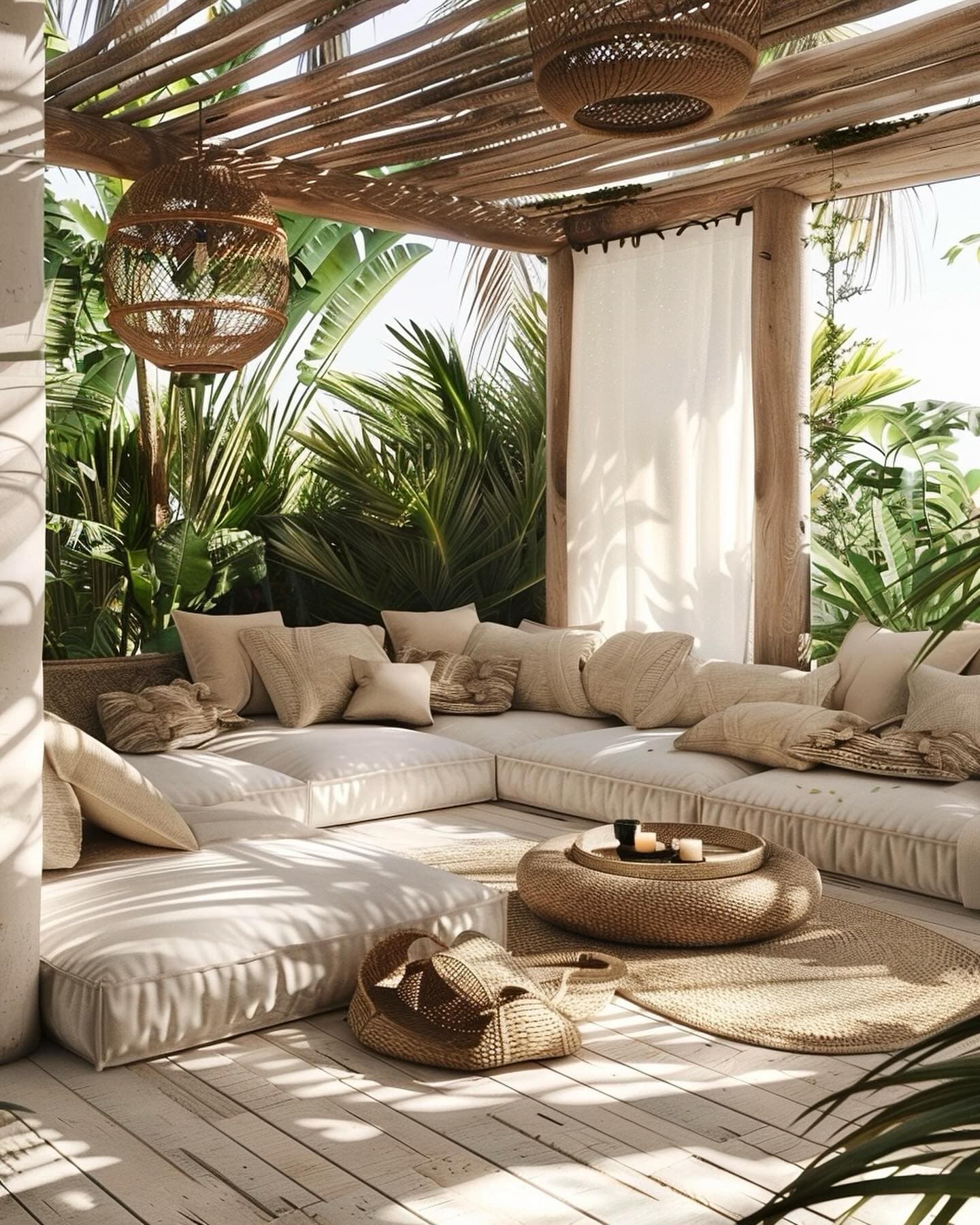 Article Sala Externa Inspirada em Bali thumbnail image