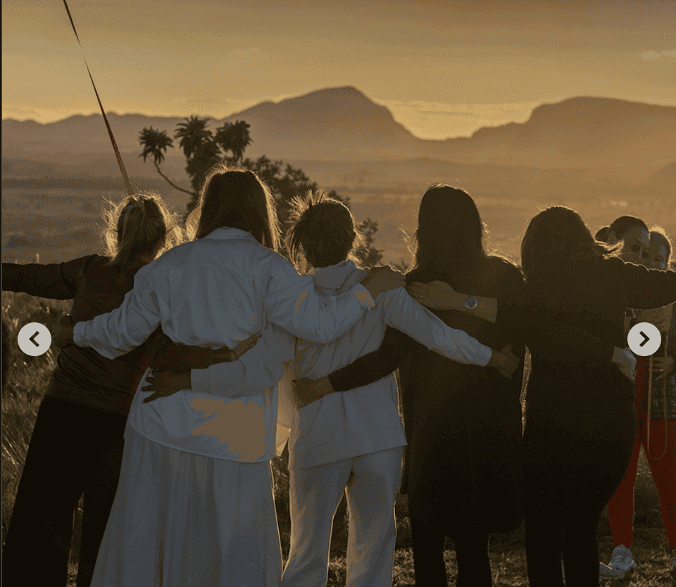 Mulheres da comunidade Aurora